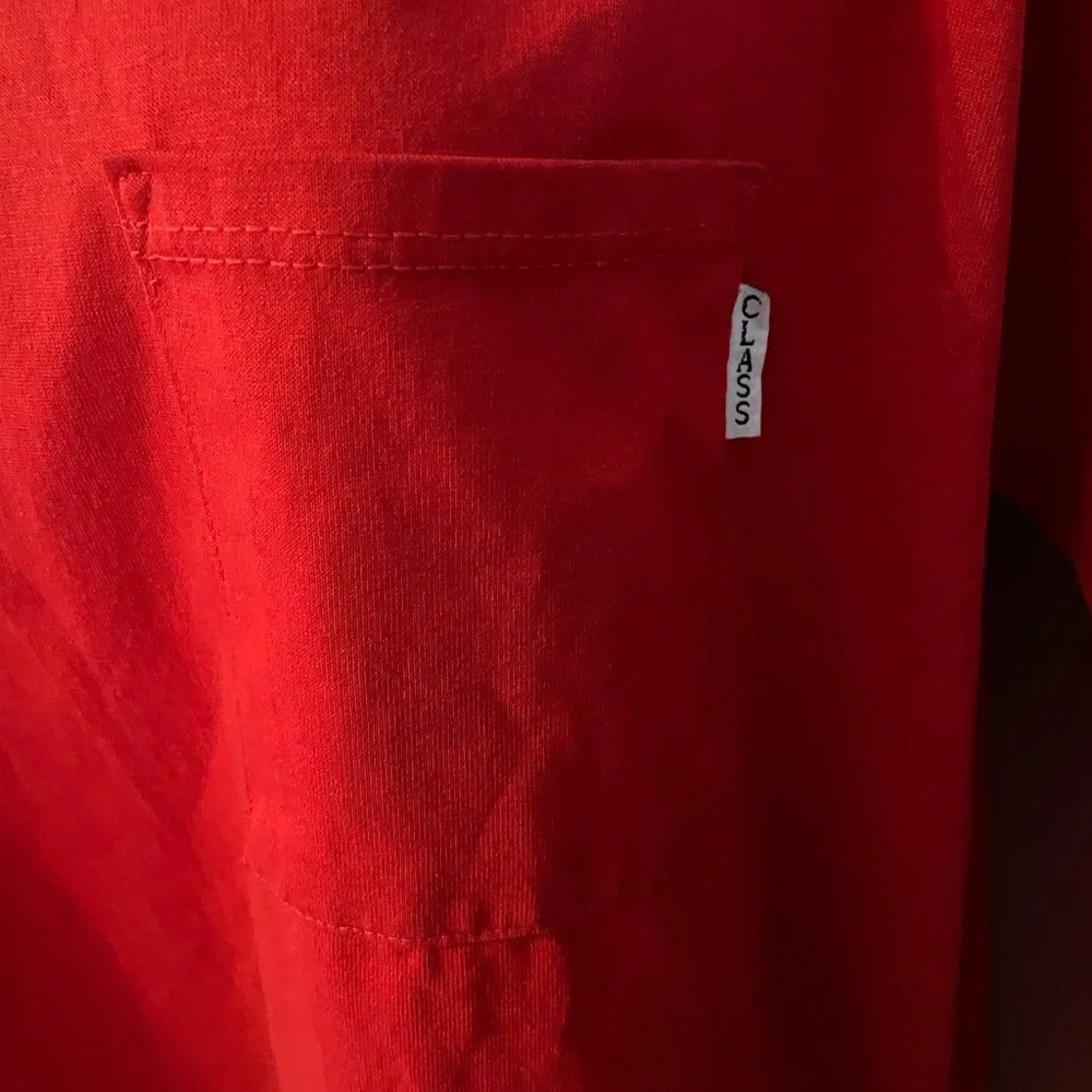 Classic Vibrant Red Women's Short Sleeve Tee - Picture 2 of 3